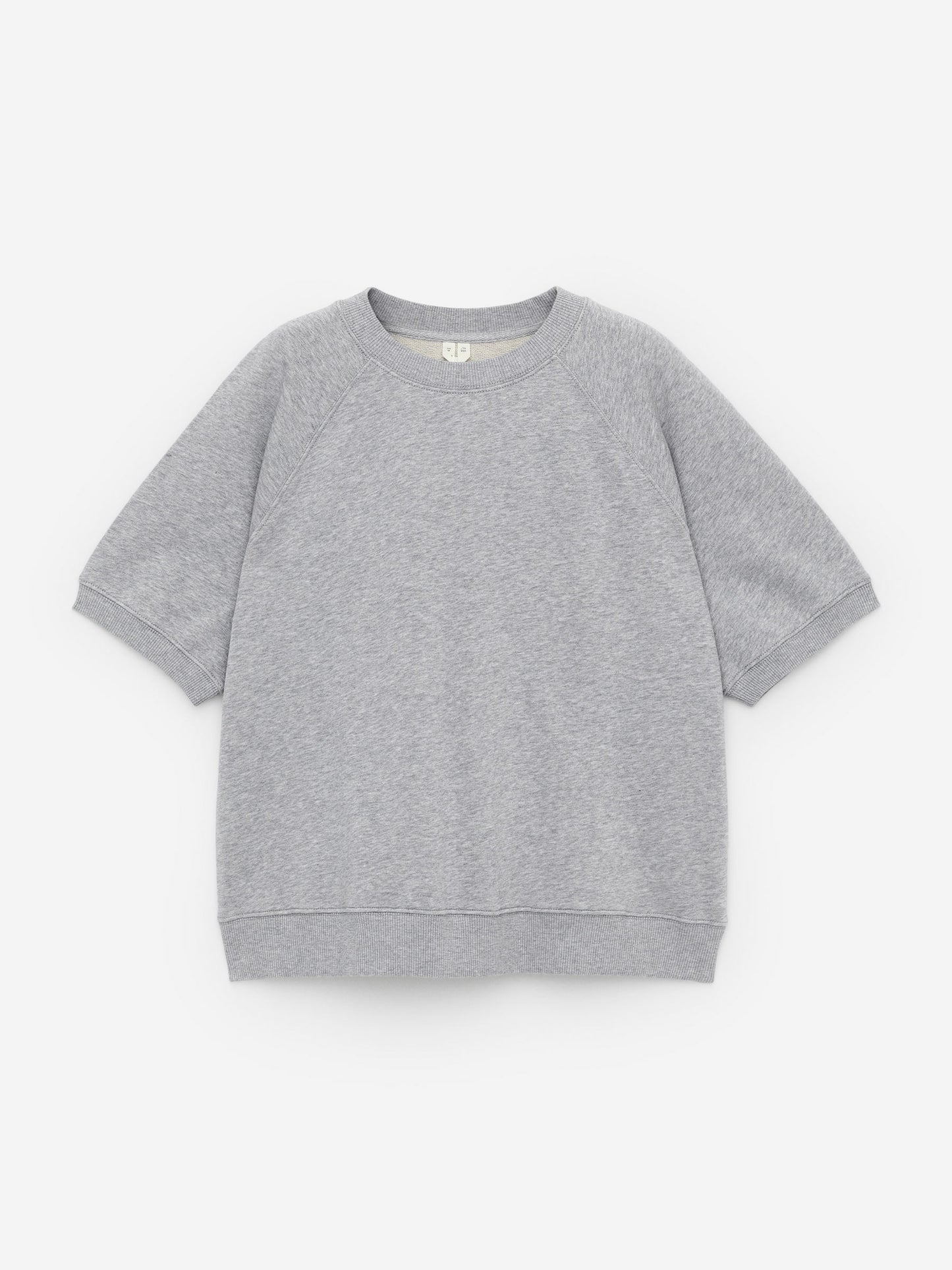 Sweatshirt aus French Terry-Grau-14805