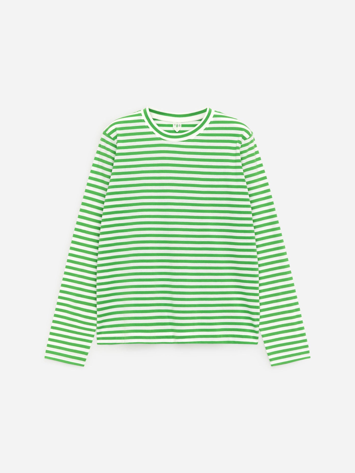 IRIS Charakteristisches Langarm-T-Shirt-Grün-18499