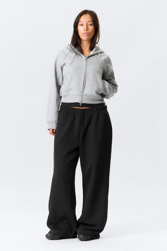 Lange, schwere Sweatpants in lockerer Passform