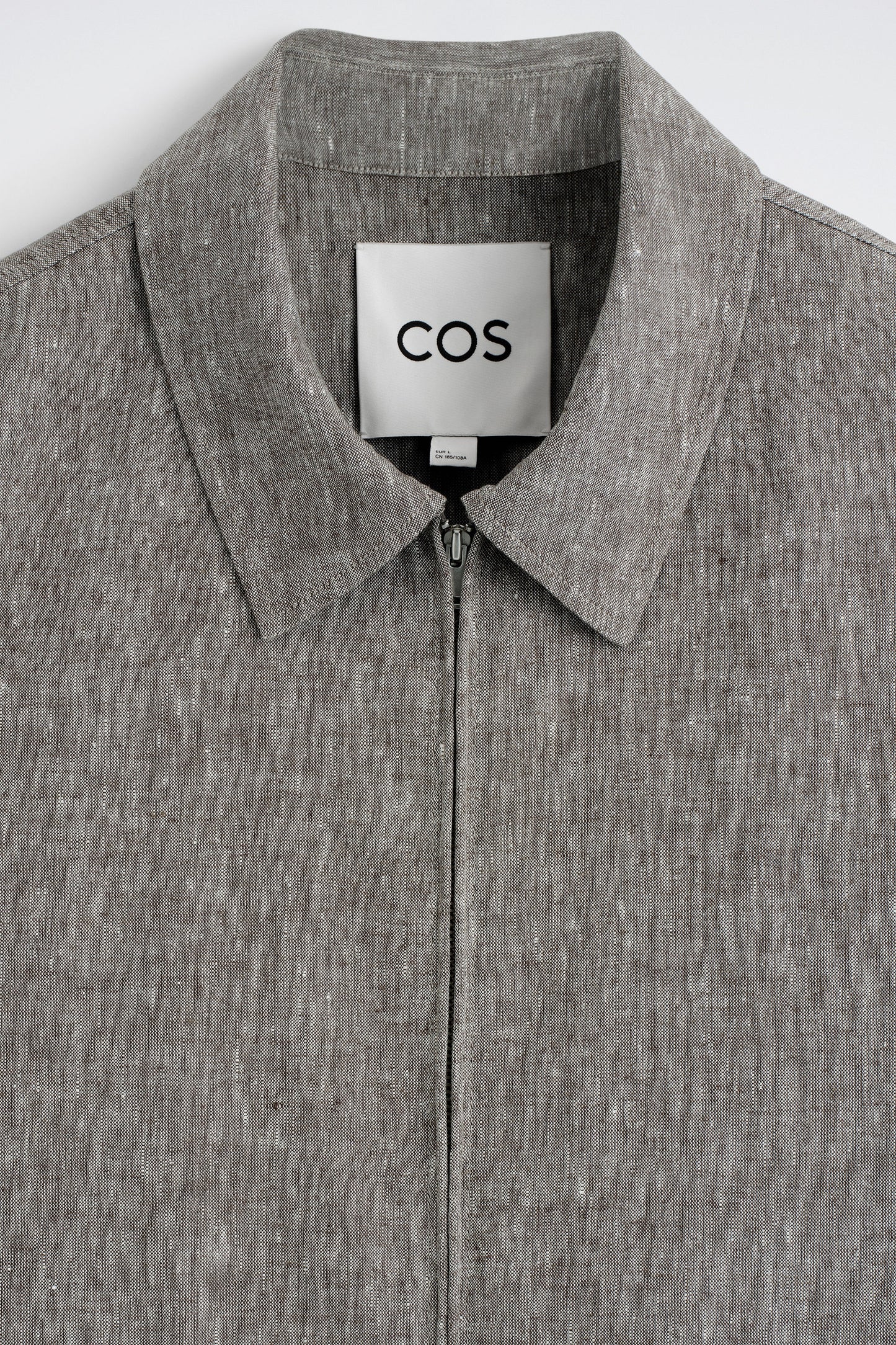 LINEN BLOUSON JACKET