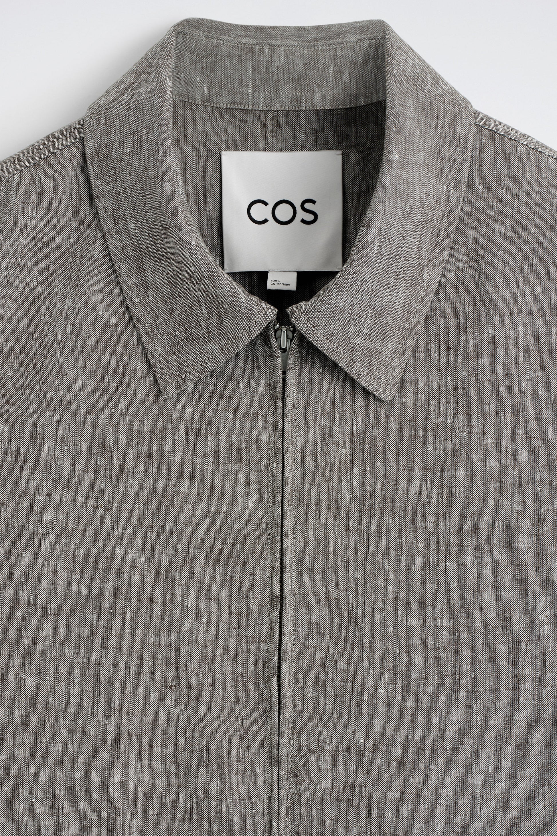 LINEN BLOUSON JACKET