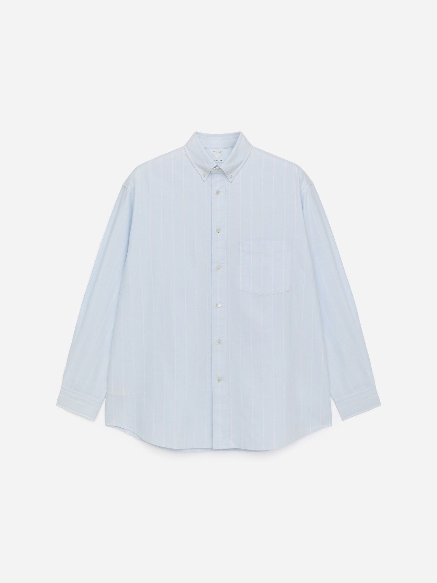 Oxford-Hemd in Oversized-Passform-Blau-17483