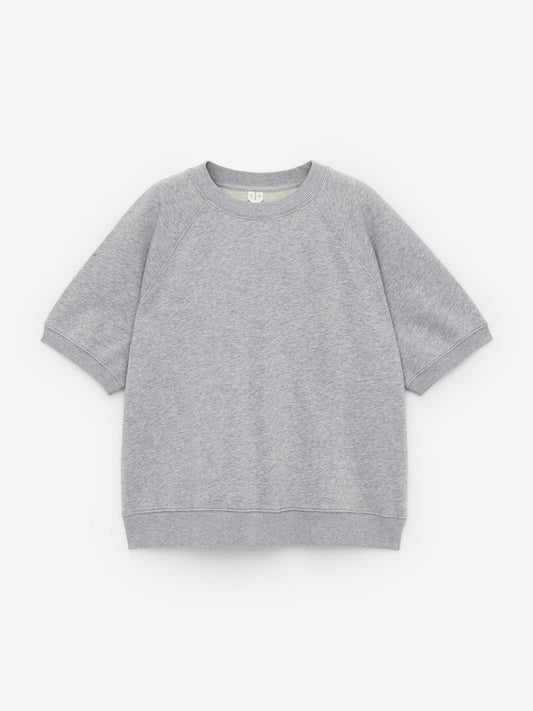 Sweatshirt aus French Terry-Grau-14805