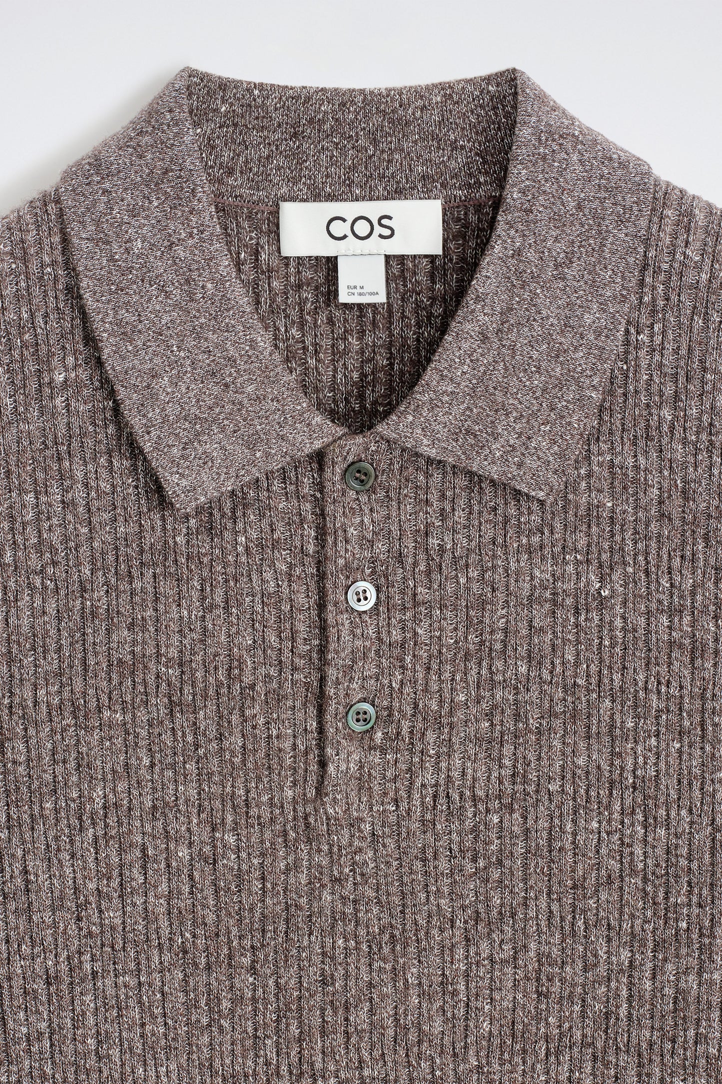 CASHMERE-LINEN POLO SHIRT