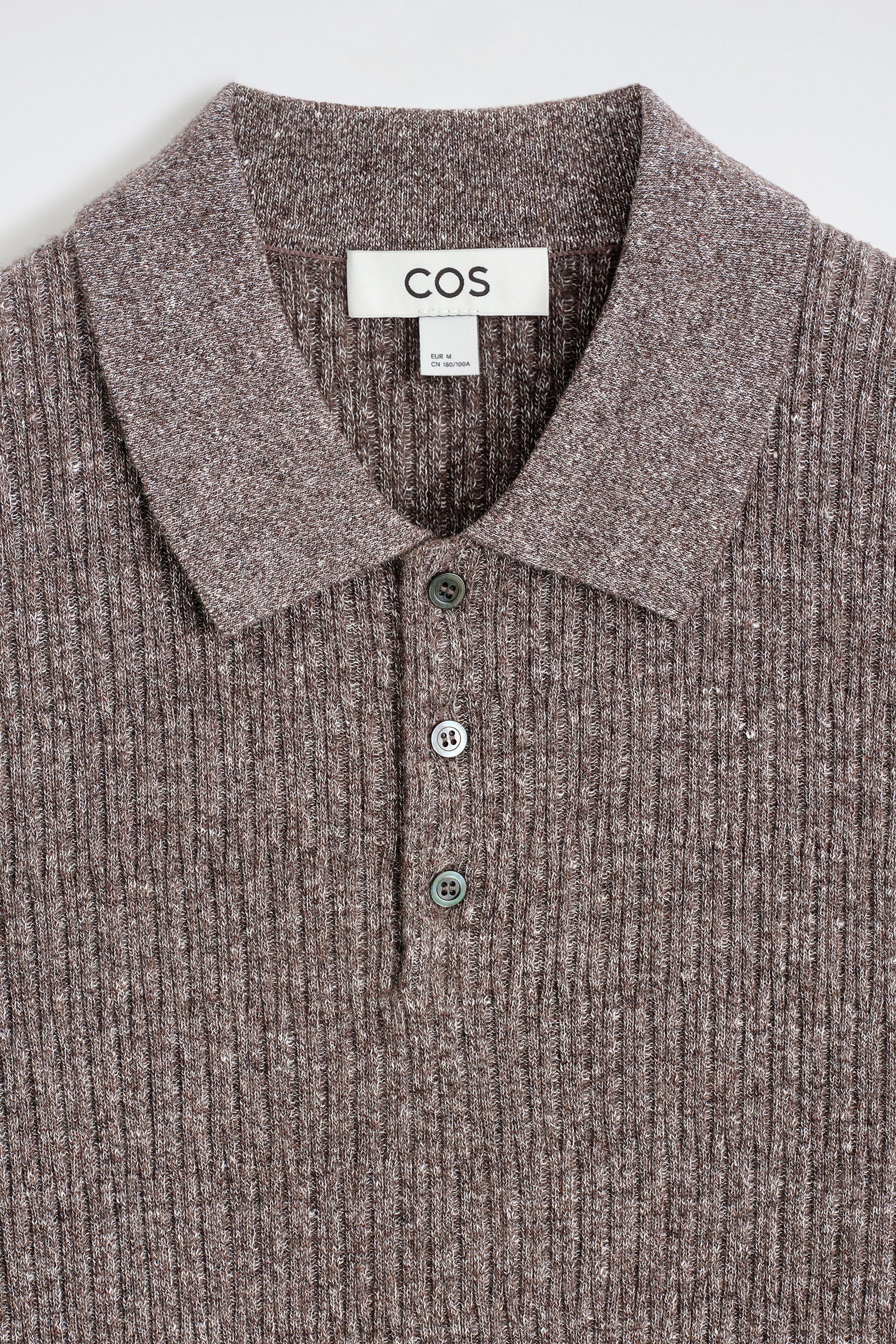 CASHMERE-LINEN POLO SHIRT