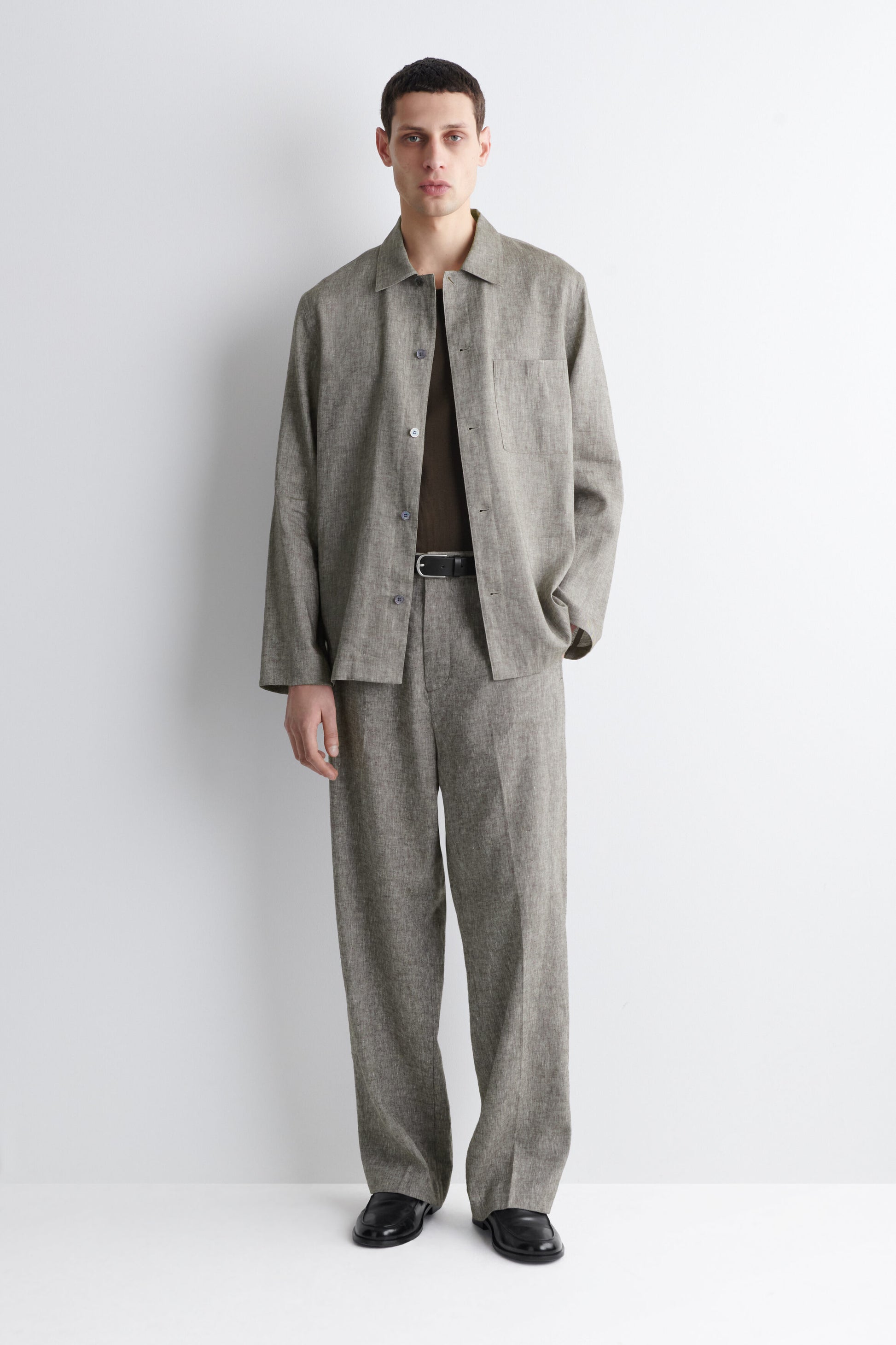 LINEN RELAXED SHIRT