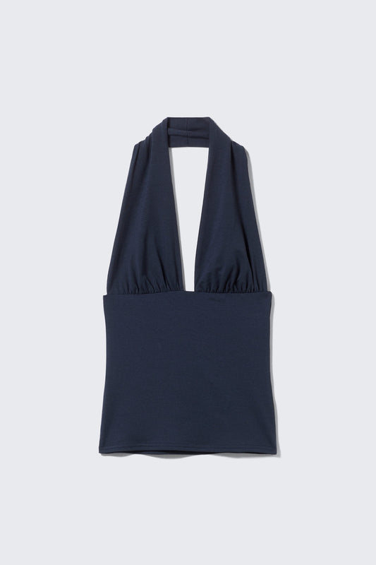 Tief sitzendes Neckholder-Top