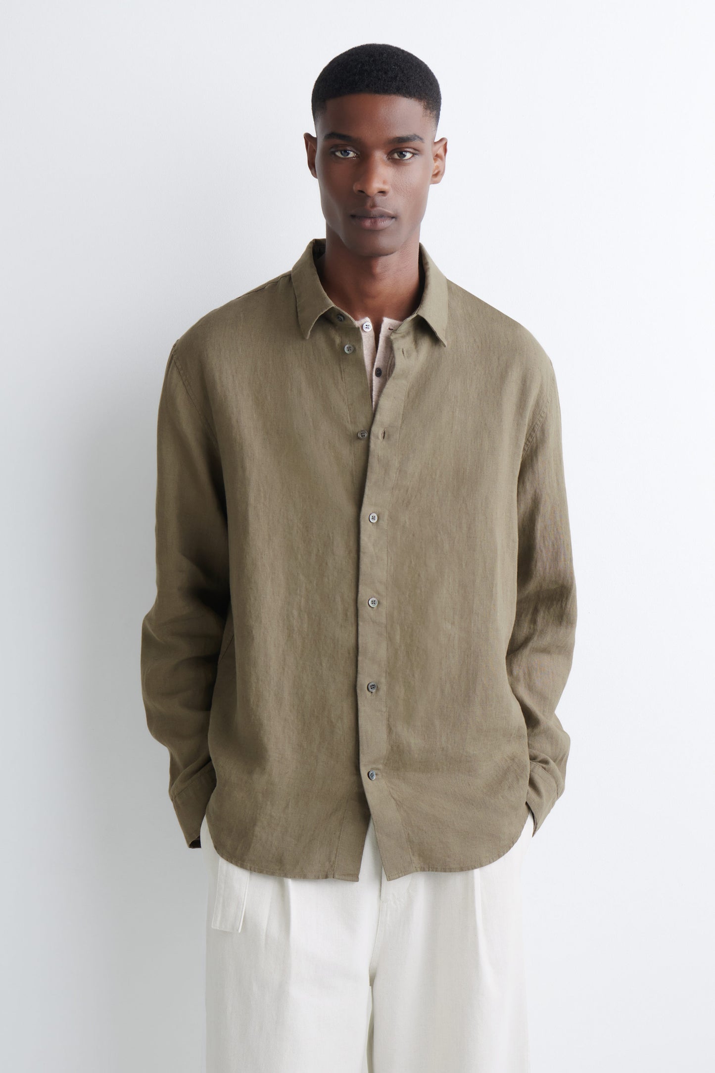 RELAXED LINEN SHIRT