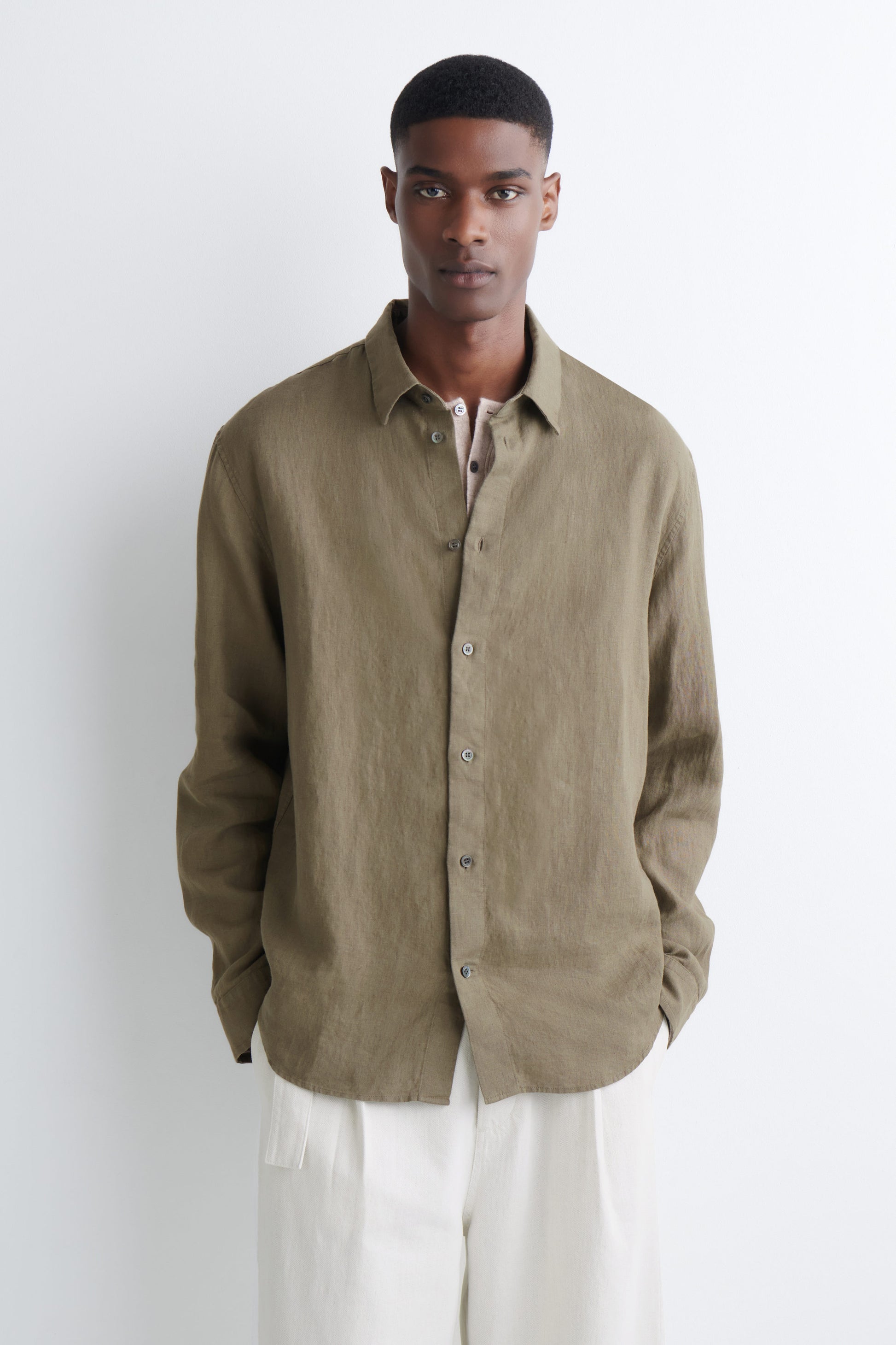 RELAXED LINEN SHIRT