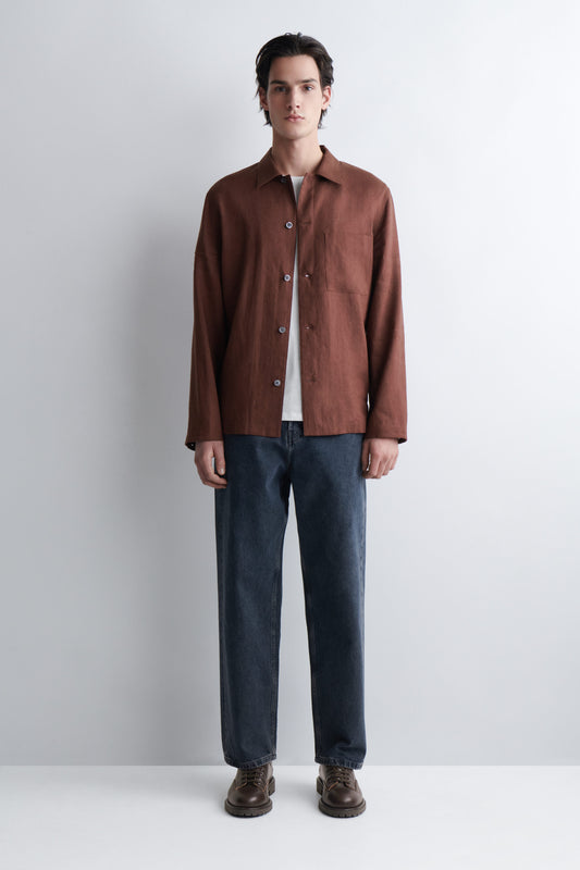 LINEN RELAXED SHIRT