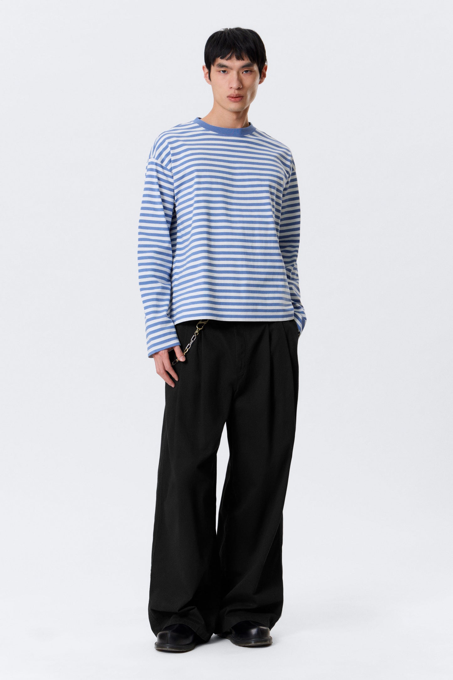Boxy Longsleeve mit lockerer Passform
