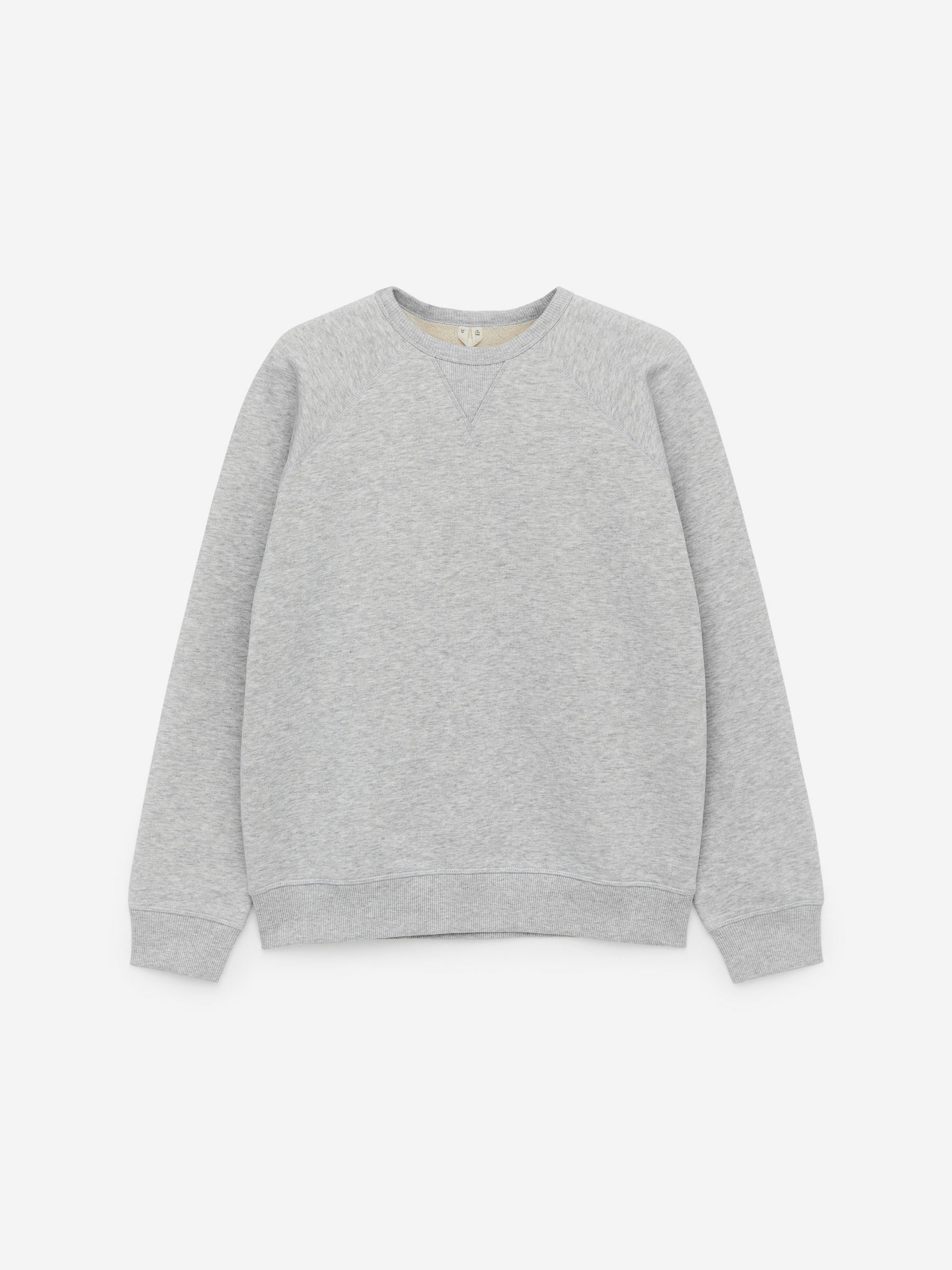 Lockeres Sweatshirt-Grau-16282