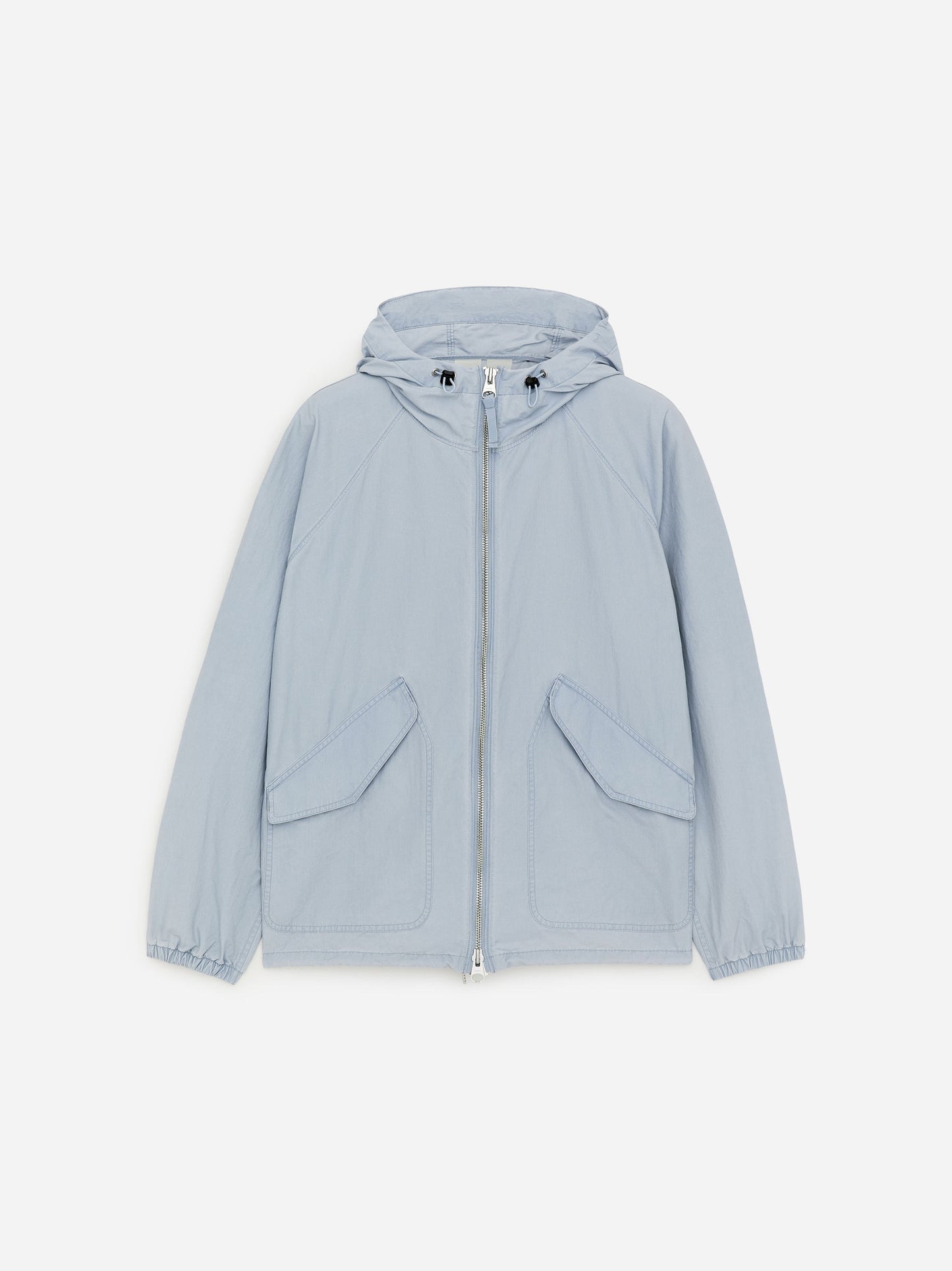 Lockerer Windbreaker-Blau-18169
