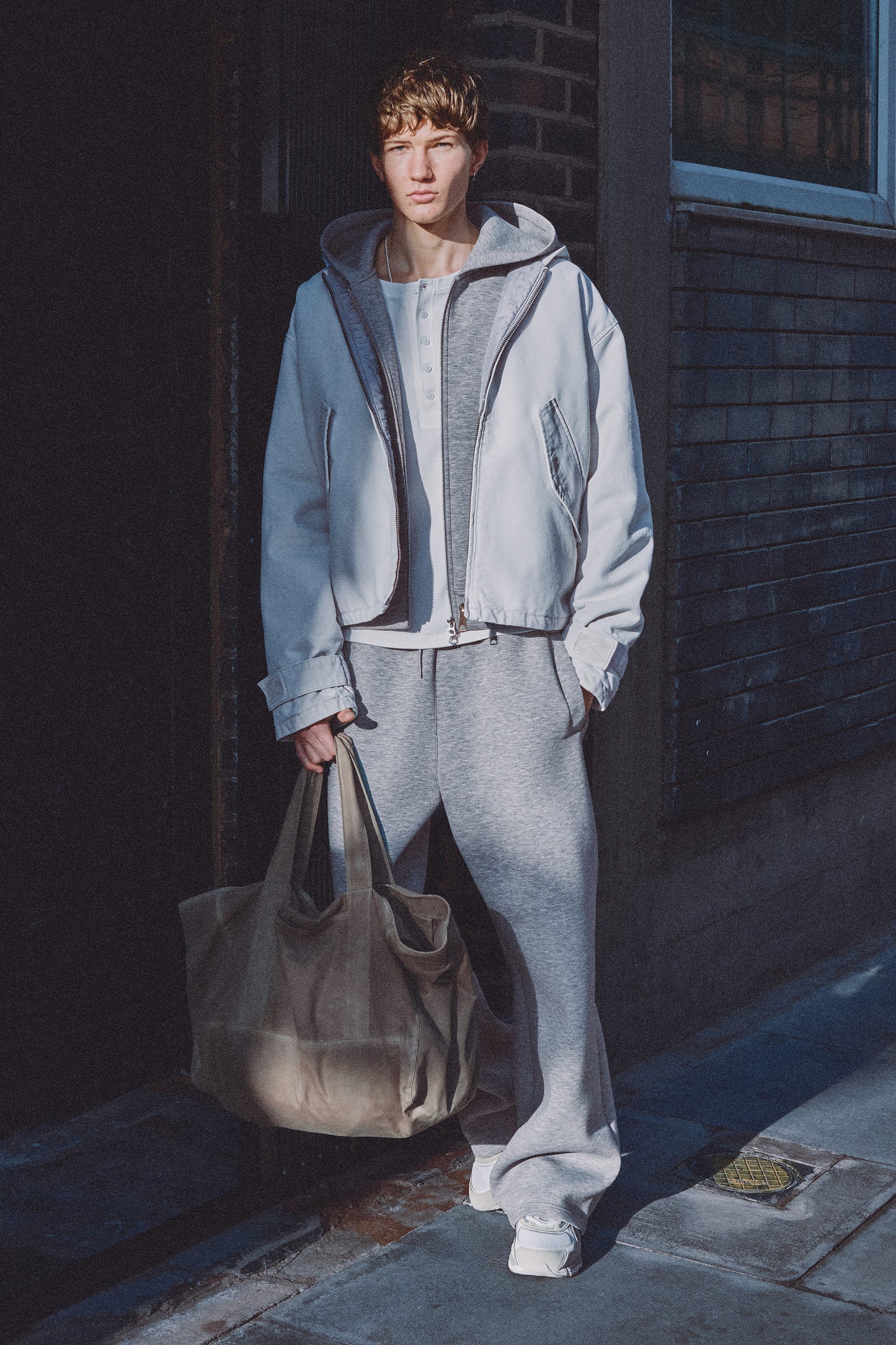 Locker geschnittene Scuba-Sweatpants