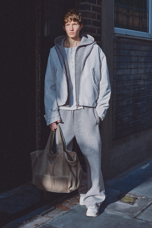 Locker geschnittene Scuba-Sweatpants