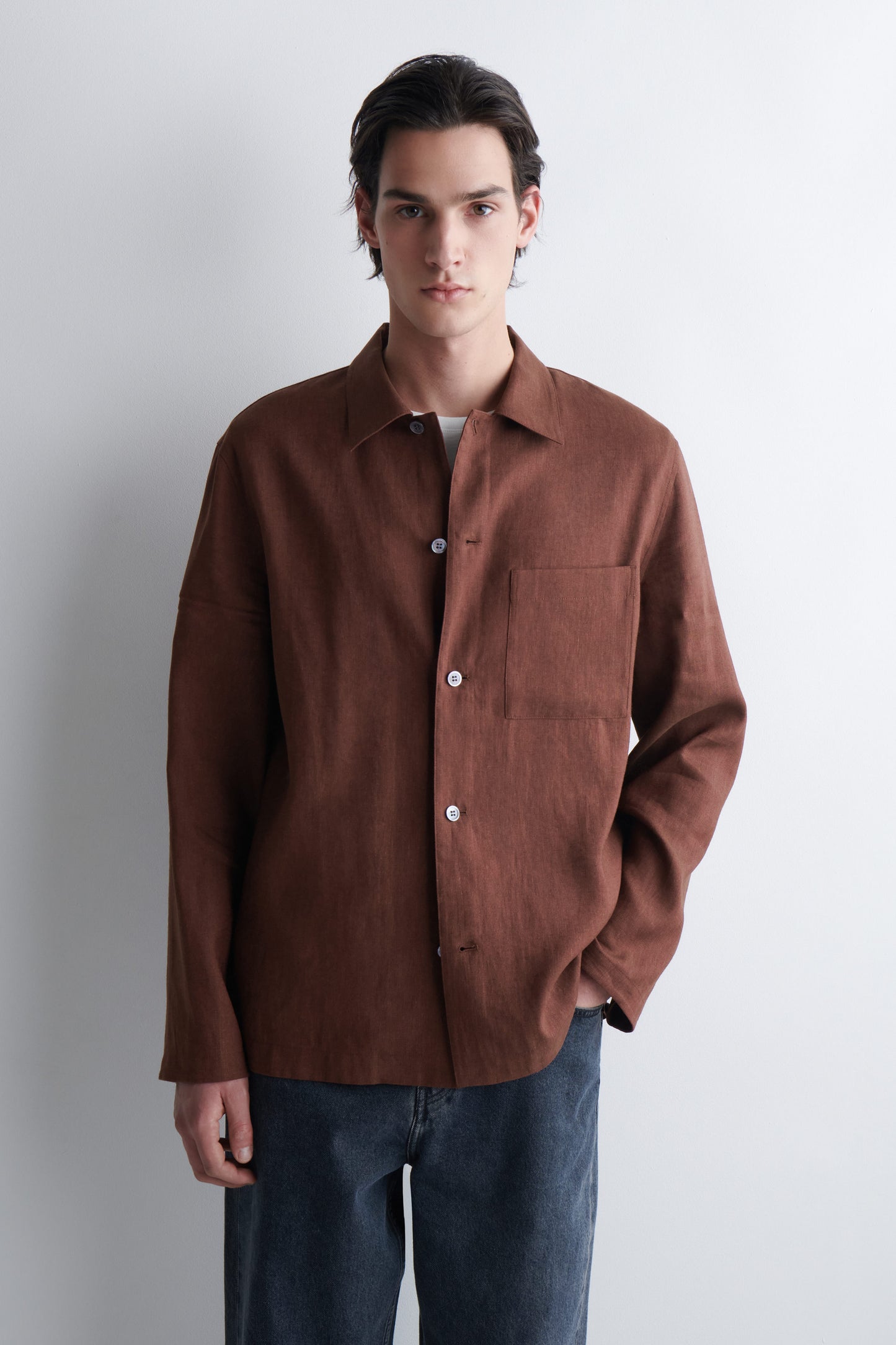 LINEN RELAXED SHIRT