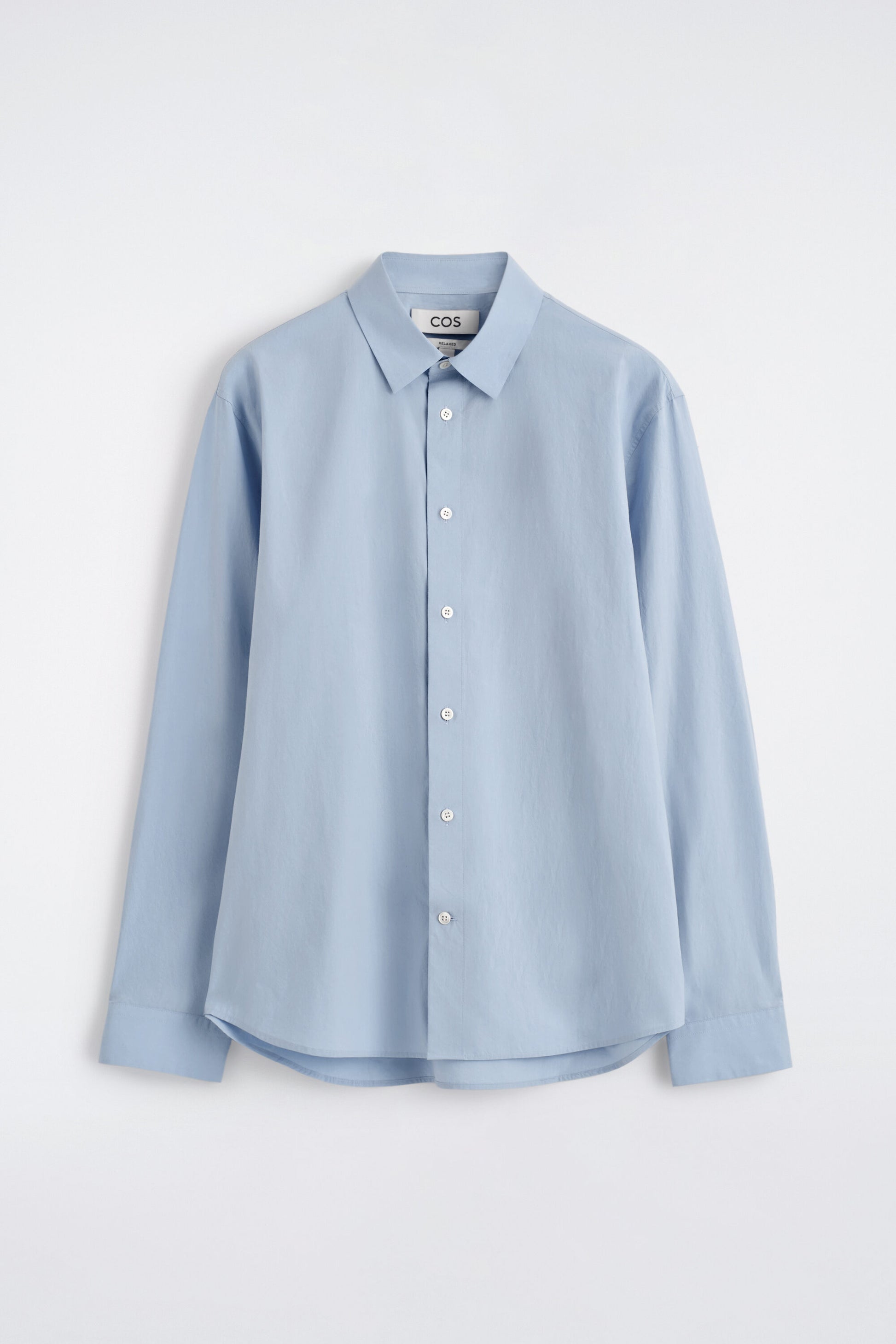 RELAXED PIMA COTTON-POPLIN SHIRT