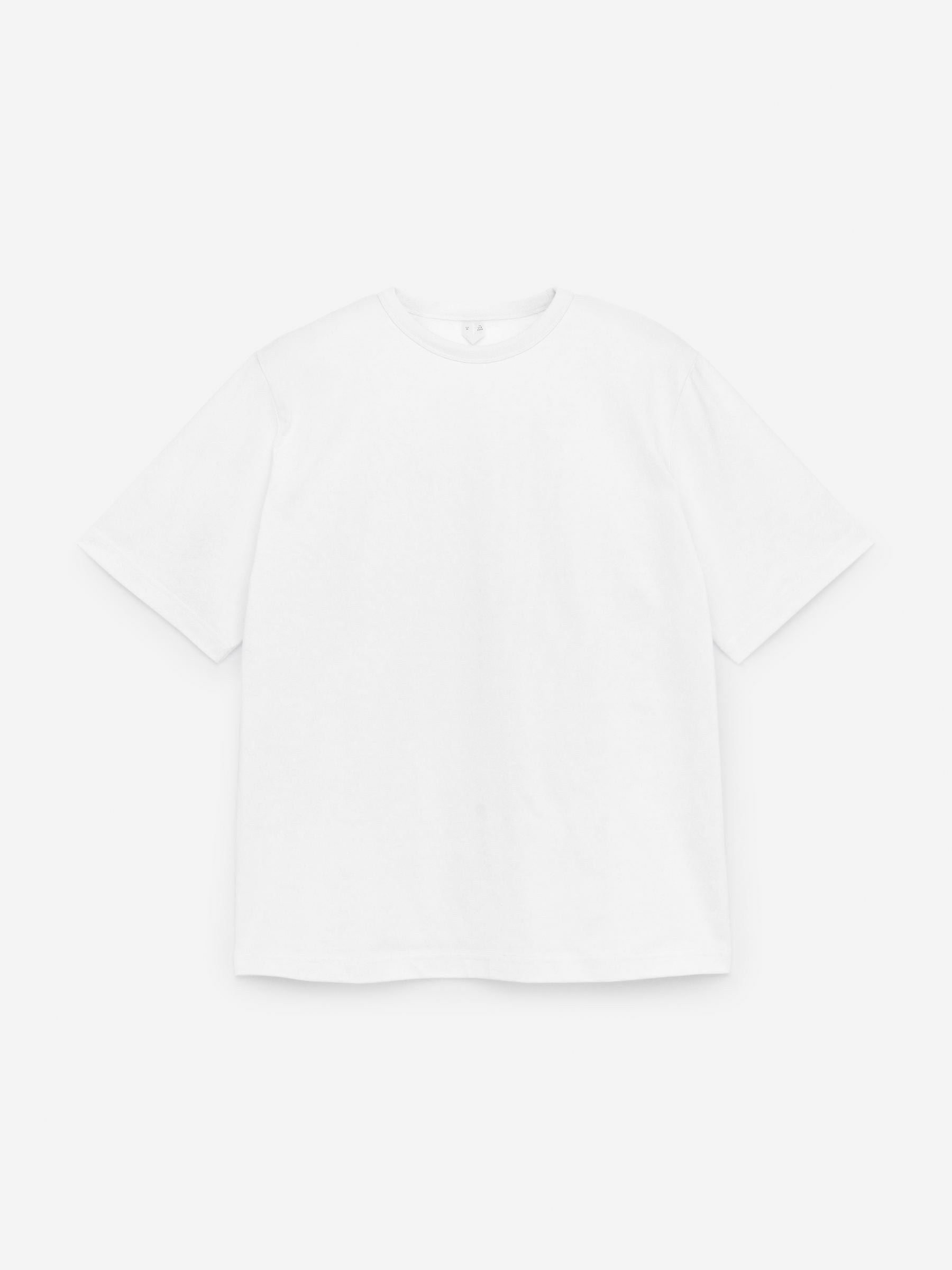 Oversize-T-Shirt, 270 GSM-Weiß-11649