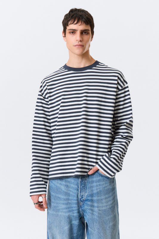 Boxy Longsleeve mit lockerer Passform