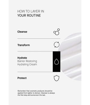 Transparent Lab Barrier Restoring Hydrating Cream