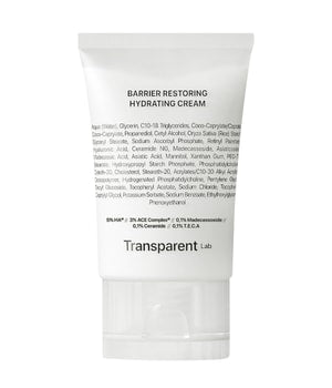Transparent Lab Barrier Restoring Hydrating Cream