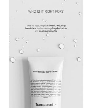 Transparent Lab Niacinamide Glow Cream