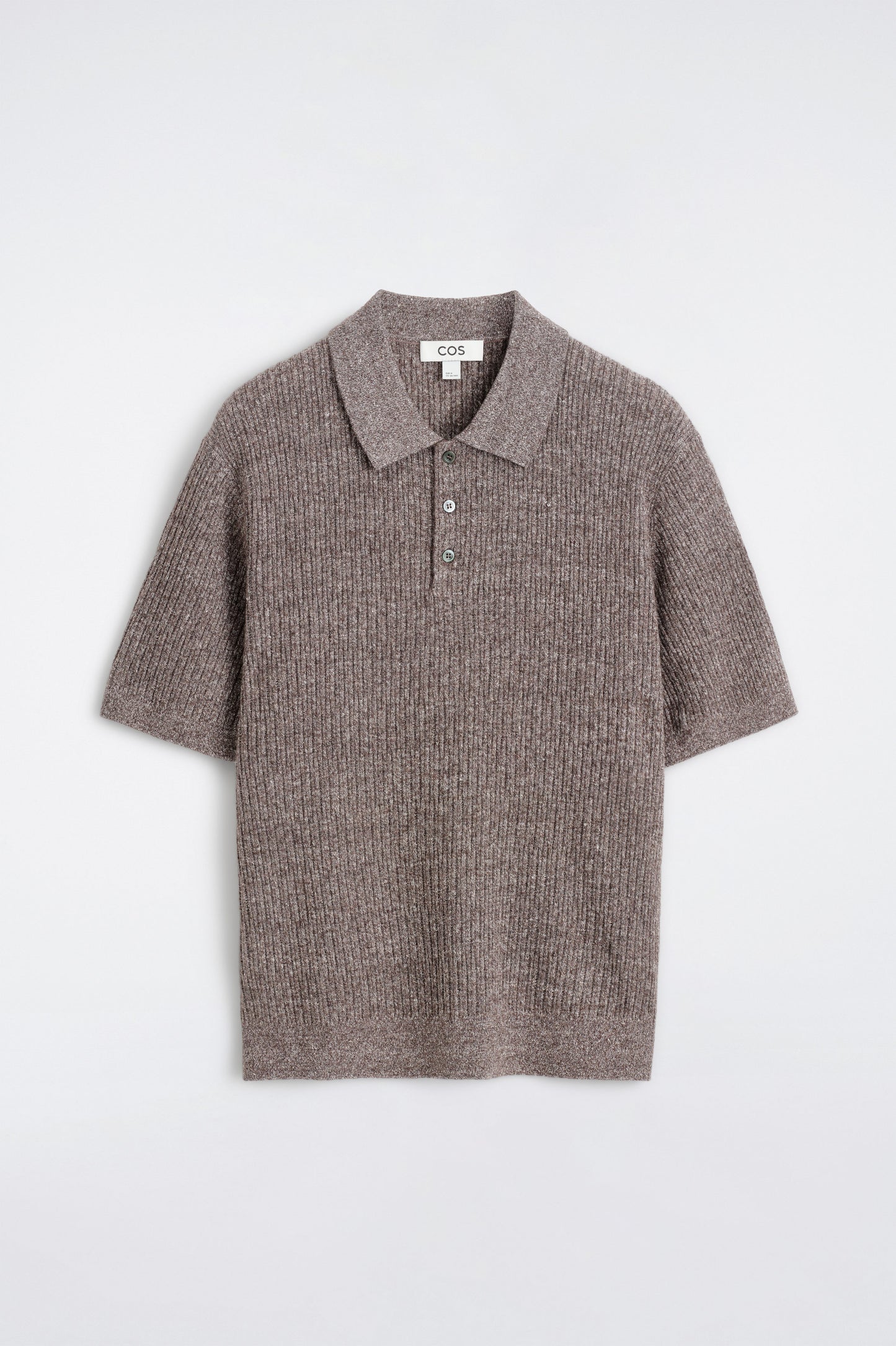 CASHMERE-LINEN POLO SHIRT