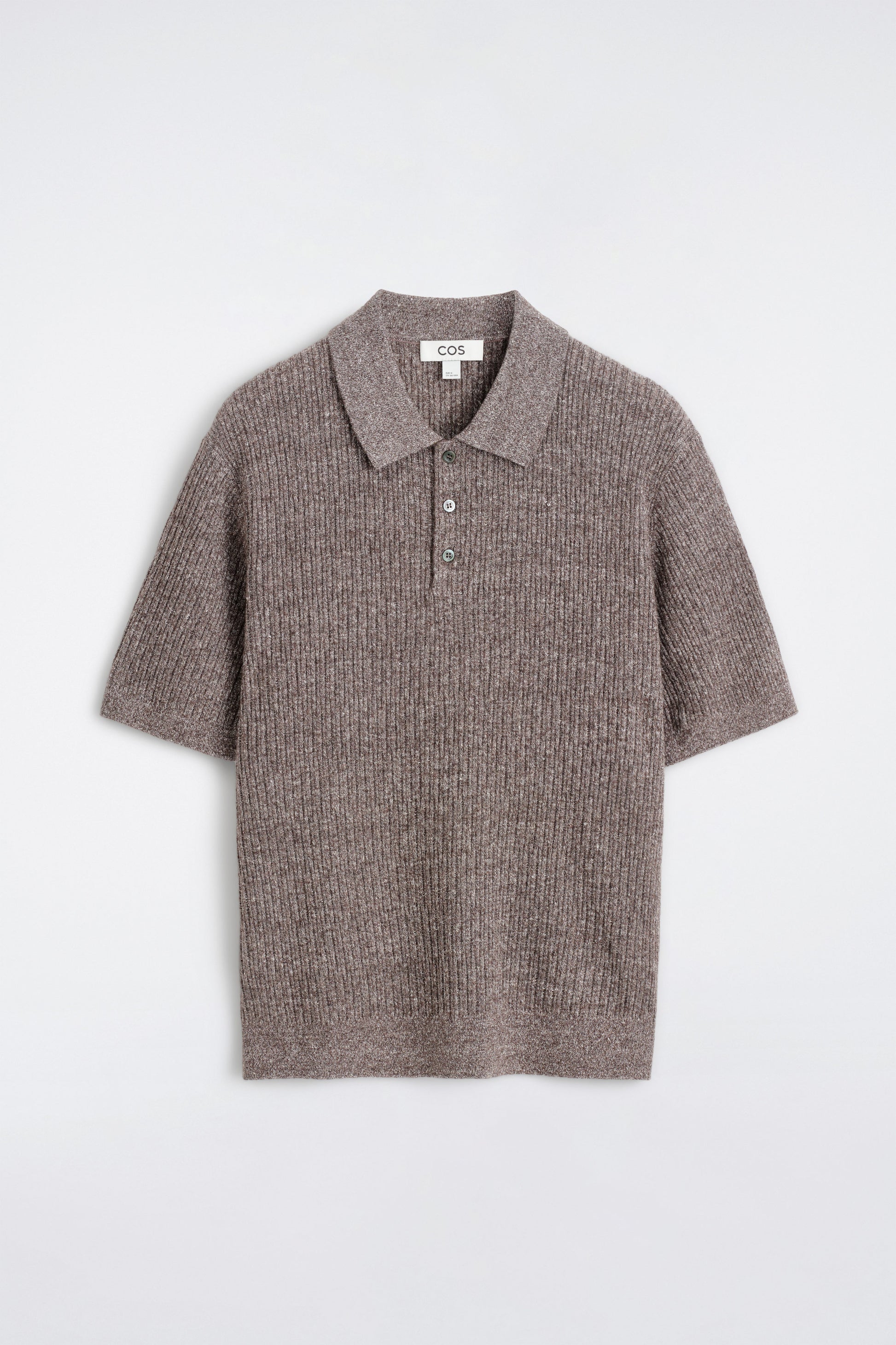 CASHMERE-LINEN POLO SHIRT