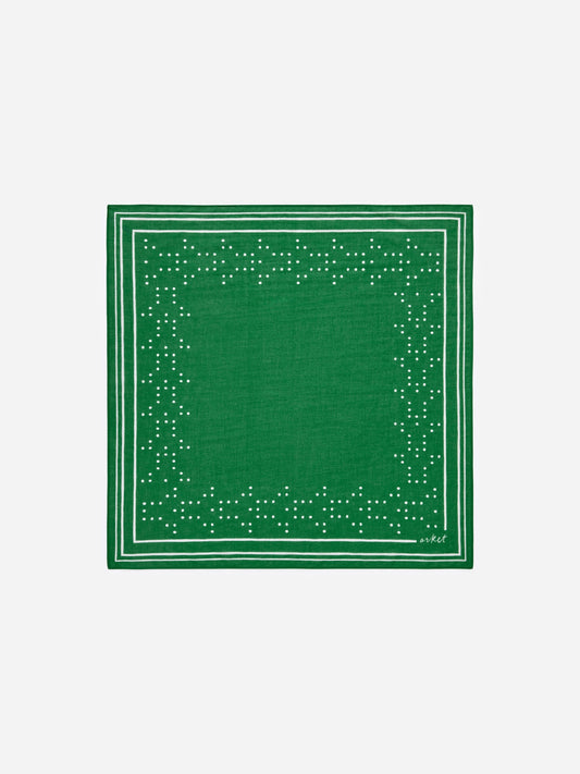 Bandana aus Baumwolle-Grün-17675