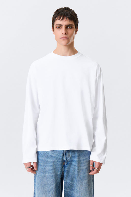 Boxy Longsleeve mit lockerer Passform