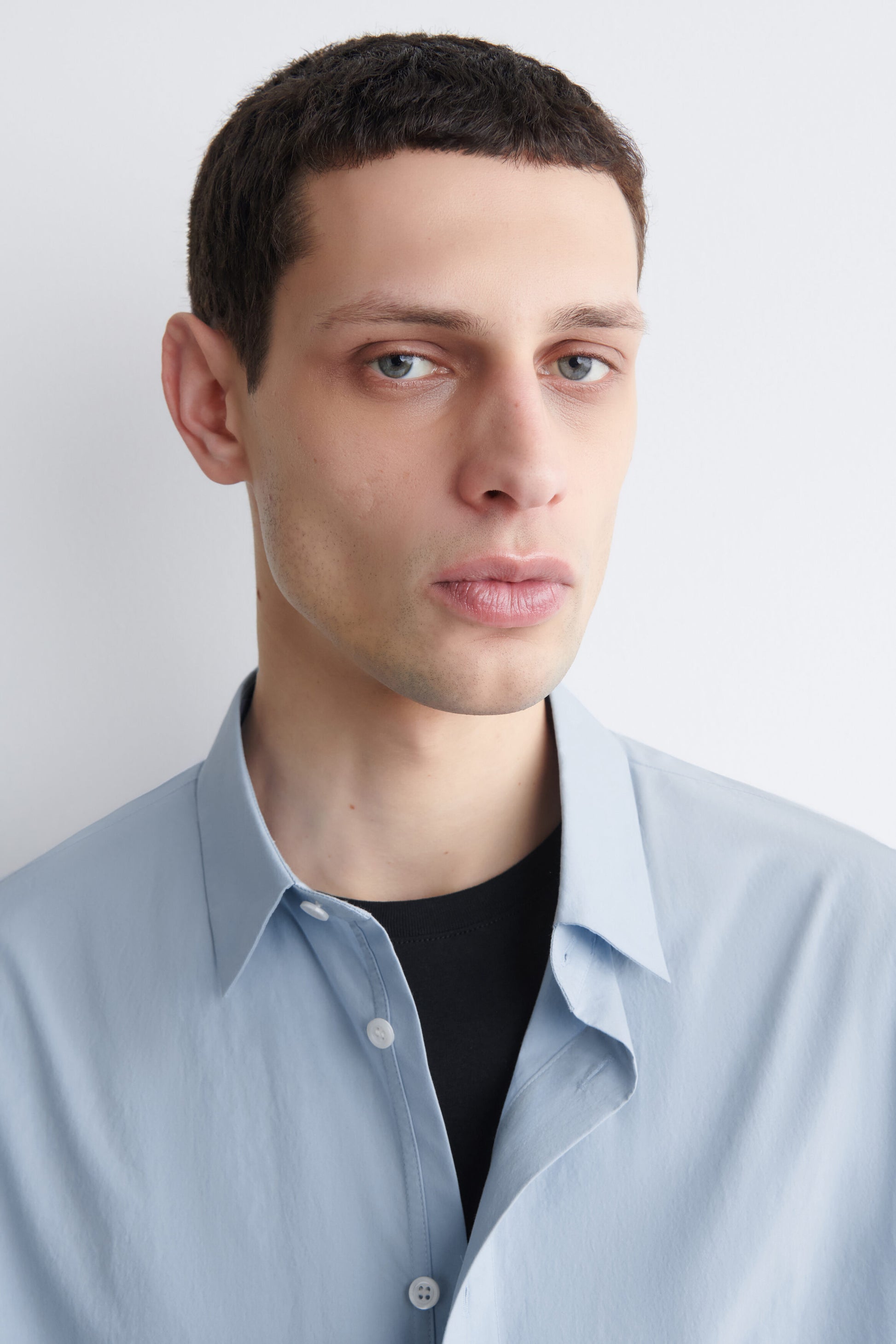 RELAXED PIMA COTTON-POPLIN SHIRT