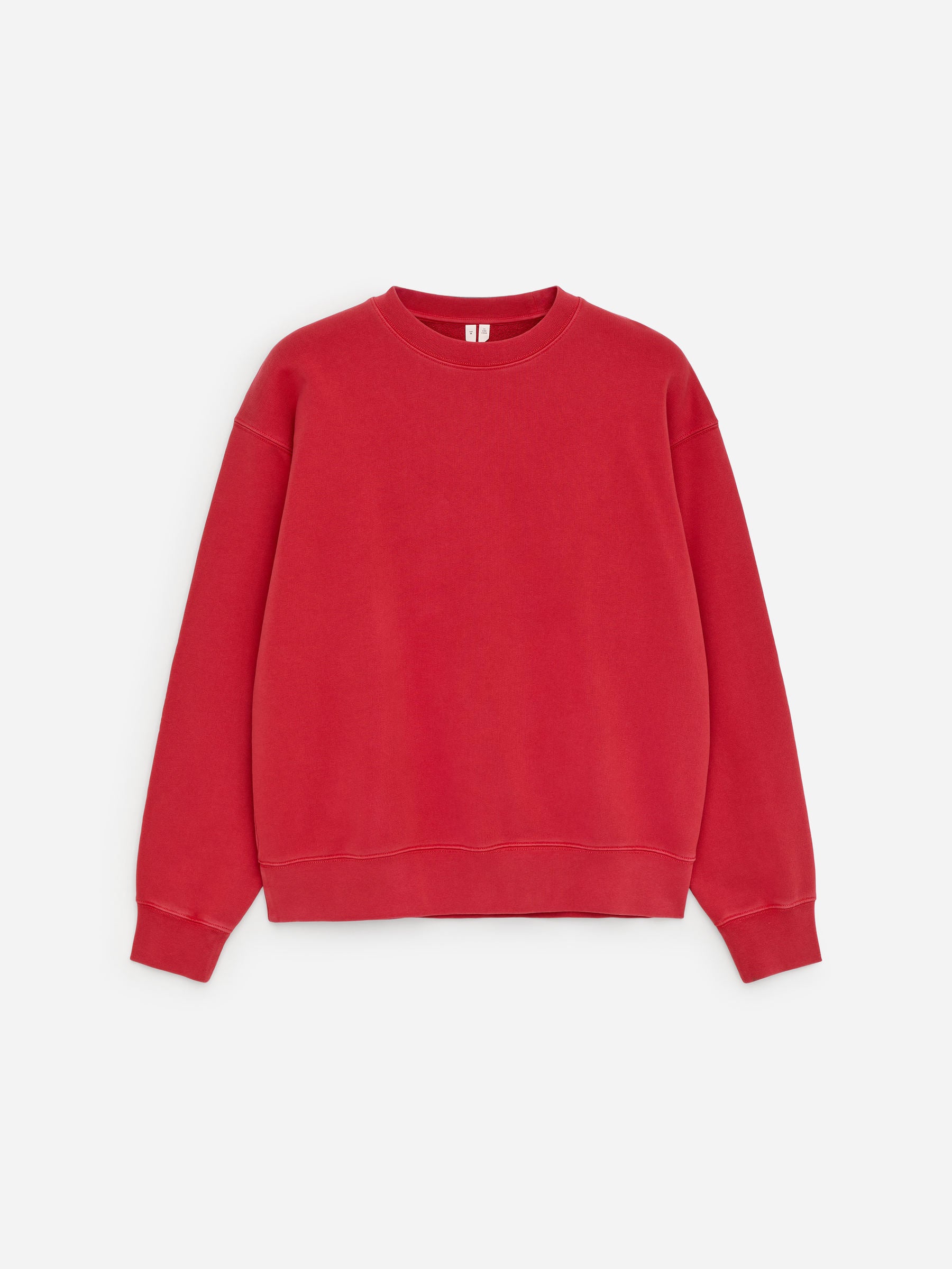 Legeres Sweatshirt-Rot-18357