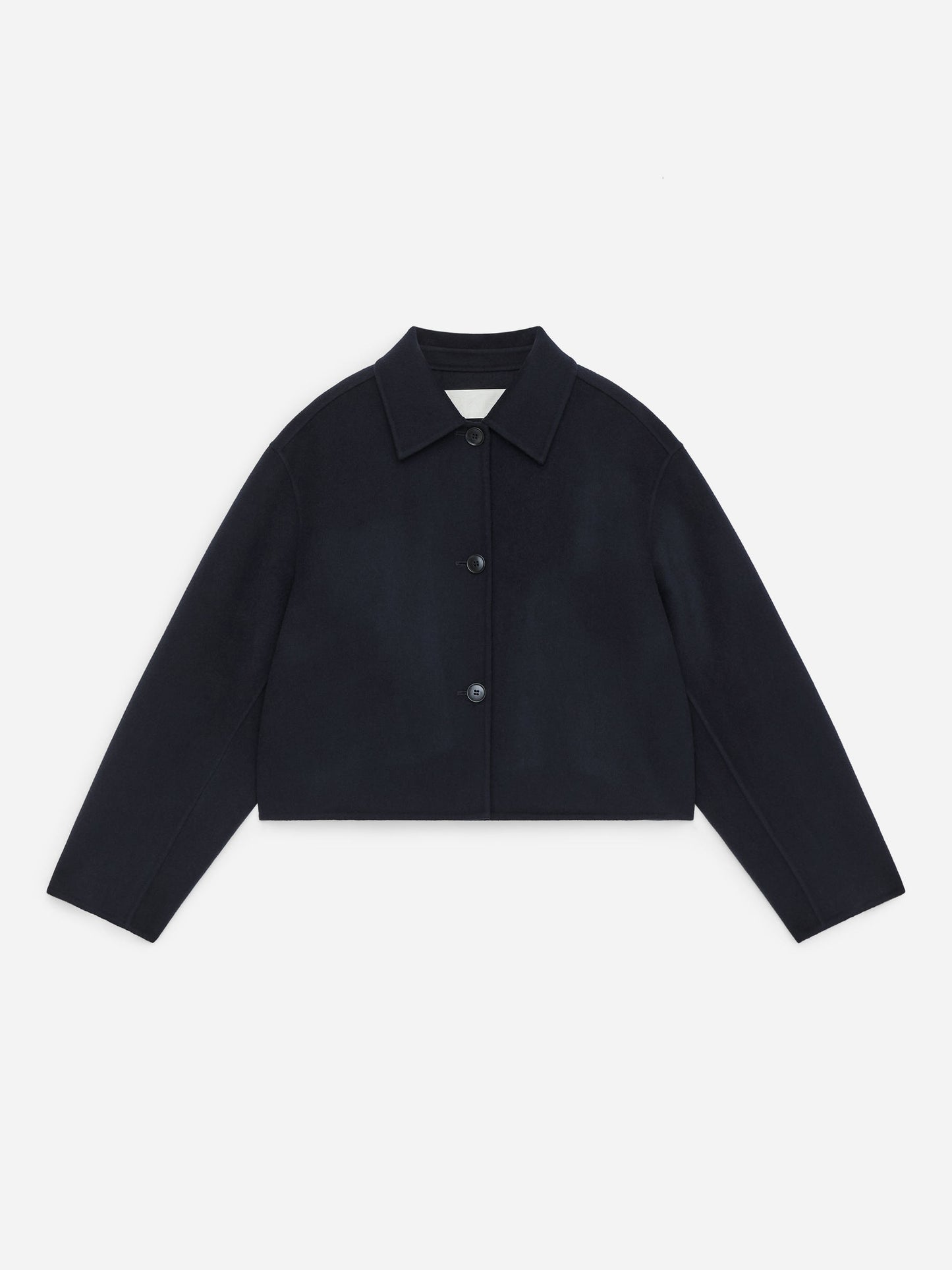 Doubleface-Overshirt aus Wollmischung-Blau-17871