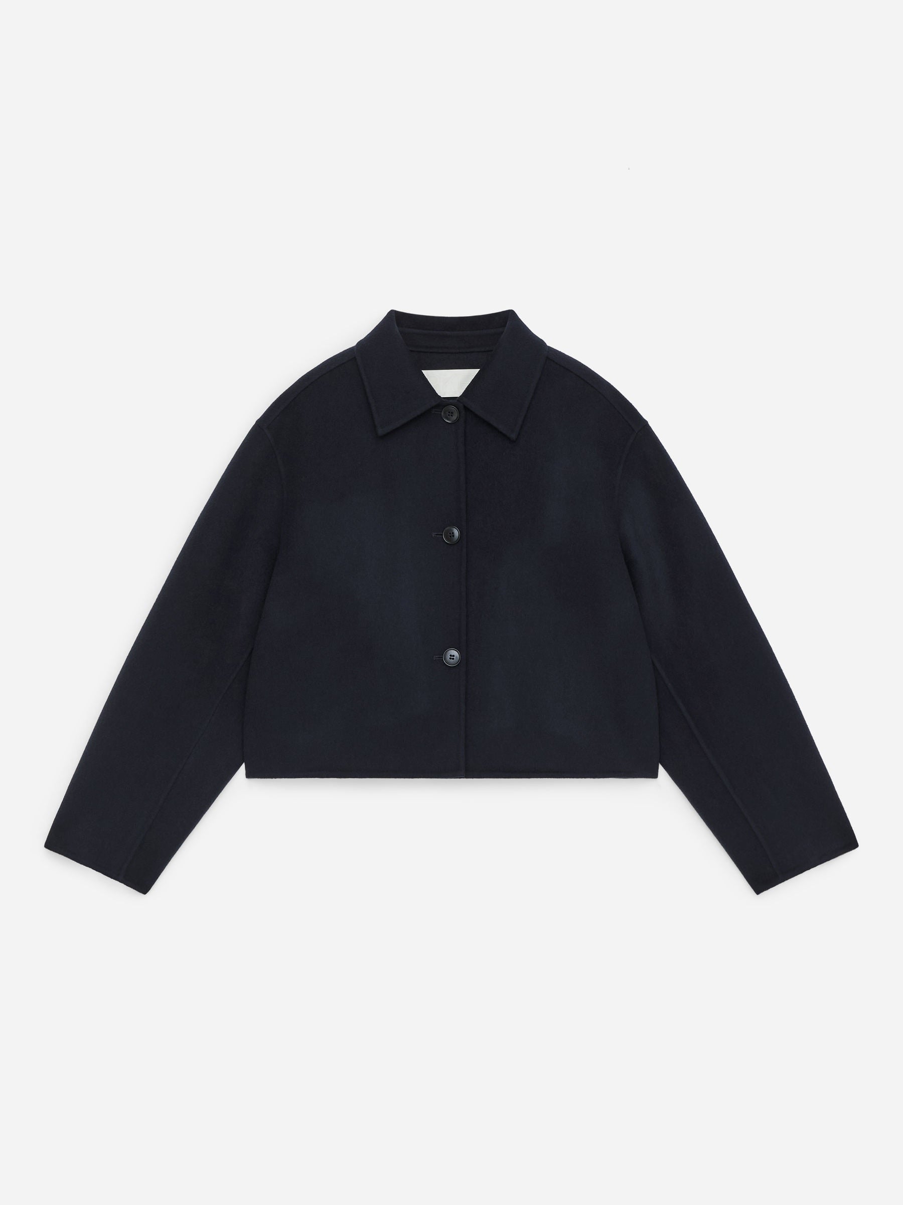 Doubleface-Overshirt aus Wollmischung-Blau-17871
