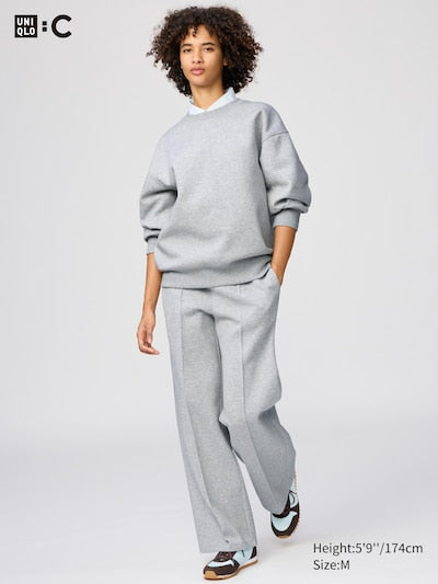 Sweat Straight Trousers