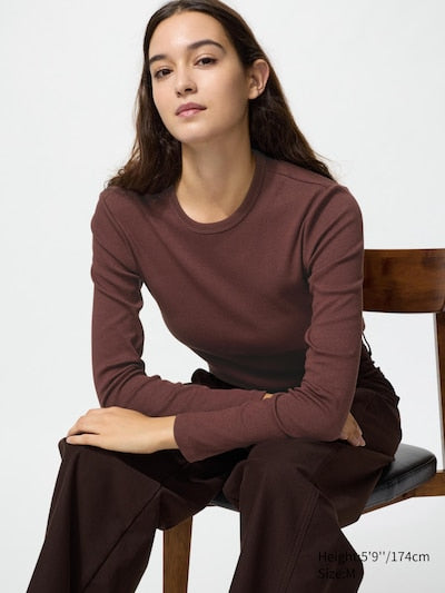 Soft Ribbed T-Shirt (Long Sleeve)