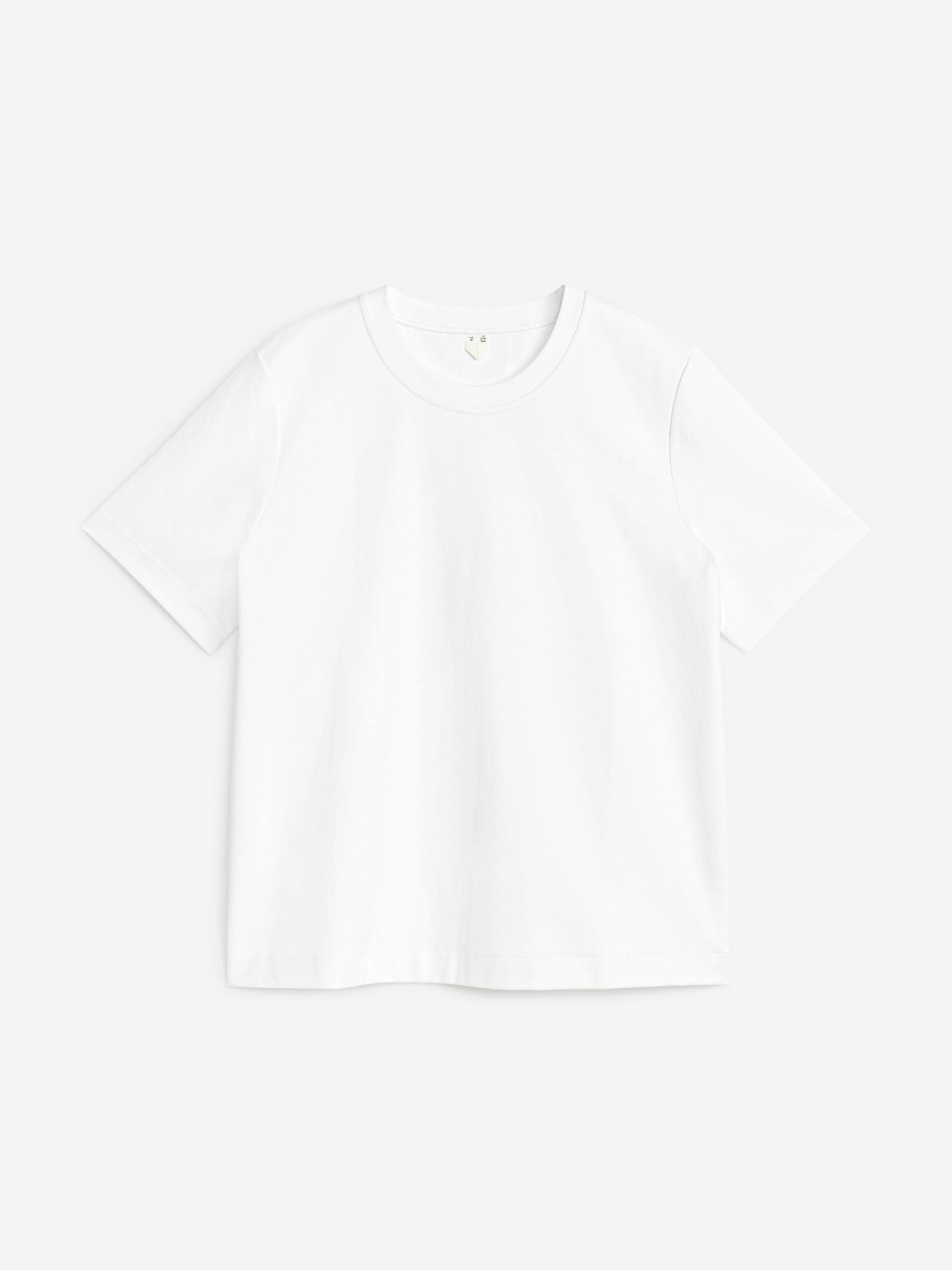 PEARL Schweres T-Shirt-Weiß-4931