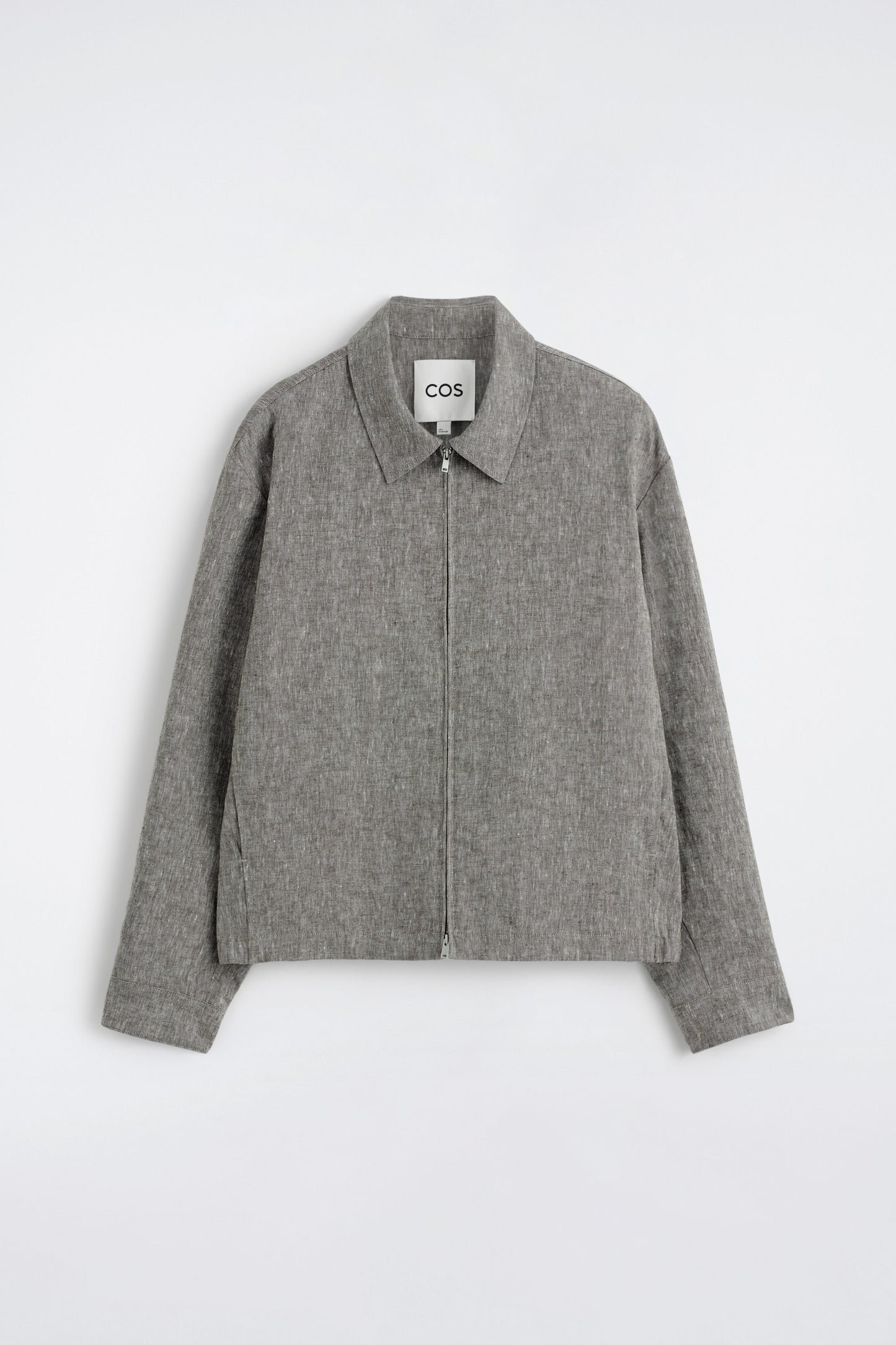 LINEN BLOUSON JACKET
