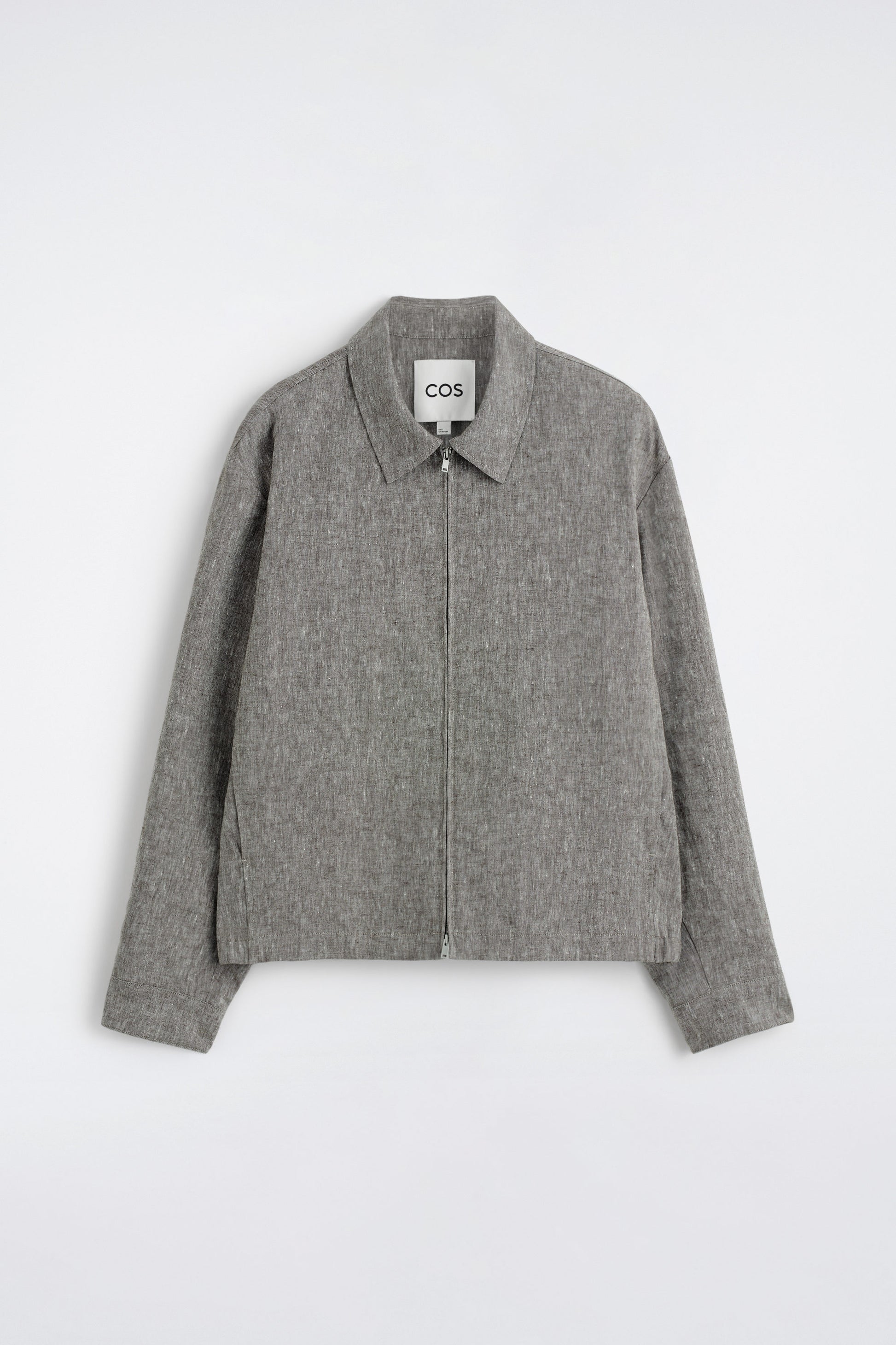 LINEN BLOUSON JACKET