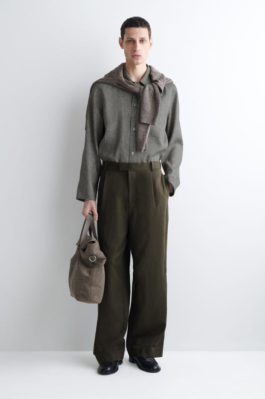 LINEN RELAXED SHIRT