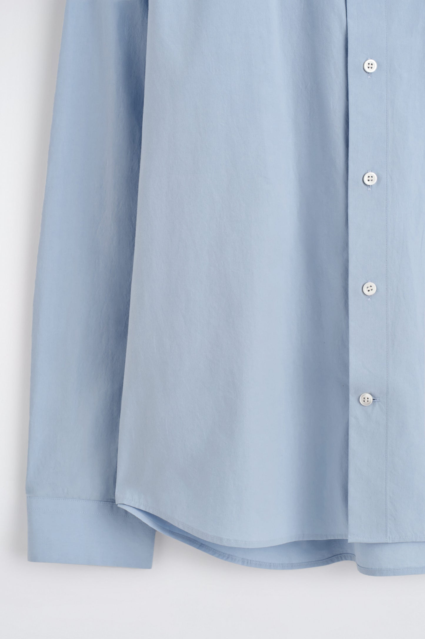 RELAXED PIMA COTTON-POPLIN SHIRT