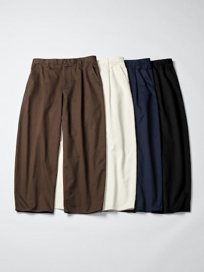 Barrel Leg Trousers